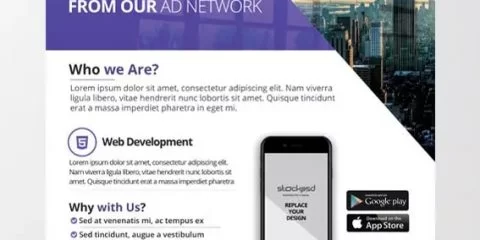 Agency Business Free PSD Flyer Template