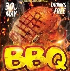 BBQ Free PSD Flyer Template