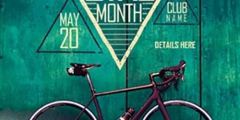 Bike Month Free PSD Flyer Template