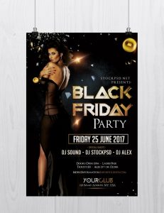 Black Friday Free PSD Flyer Template