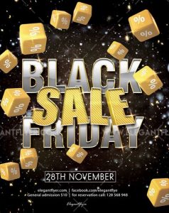 Black Friday Sale – Free PSD Flyer Template