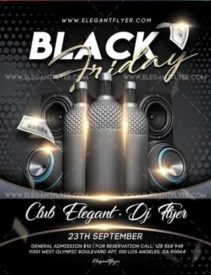 Black Friday – Free Flyer PSD Template