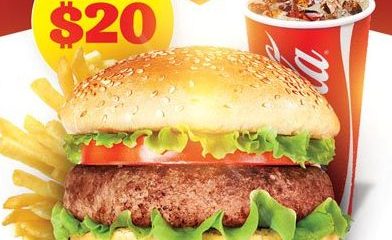 Burger Menu FREE PSD Flyer Template