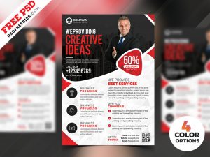 Business Marketing Free PSD Flyer Templates