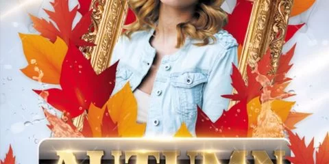 Good Bye Autumn – Free Flyer PSD Template