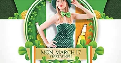 St. Patrick’s Special Free PSD Flyer Template