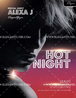 Artist Event – Free Flyer PSD Template