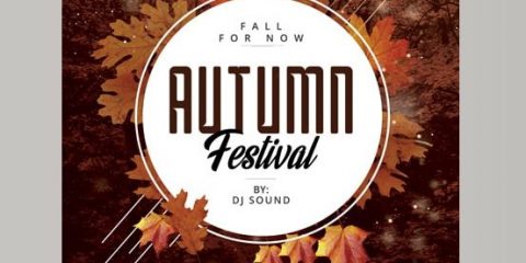 Autumn Festival – Free PSD Flyer Template