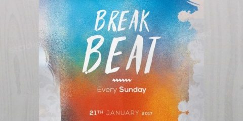 Break Beat – Free PSD Flyer Template
