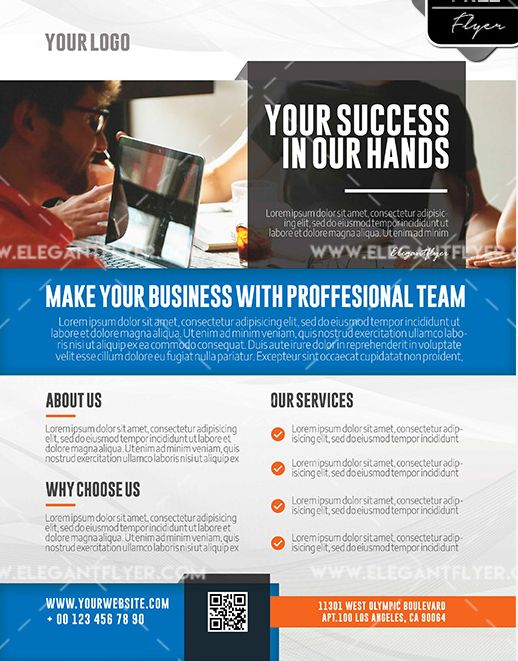 Business Agency – Free Flyer PSD Template - PSDFlyer