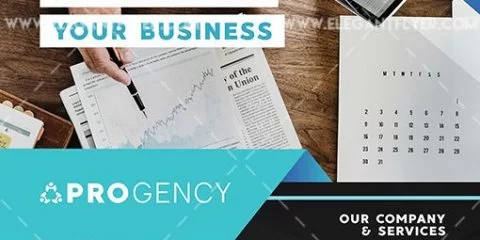 Business Company – Free Flyer PSD Template