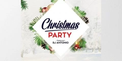 Christmas Party – Free PSD Flyer Template