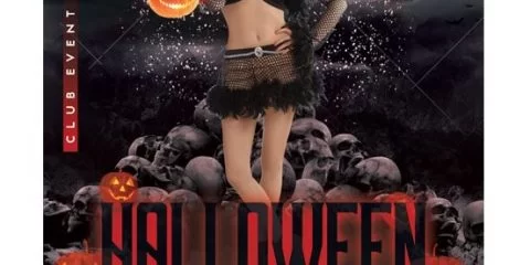 Halloween Party – Free PSD Flyer Template
