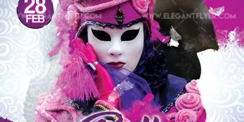 Masquerade Ball – Free Flyer PSD Template