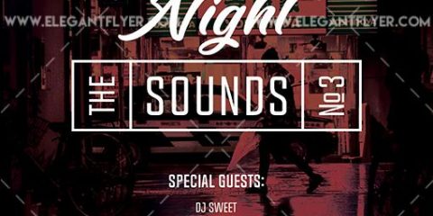 Music Party – Free Flyer PSD Template