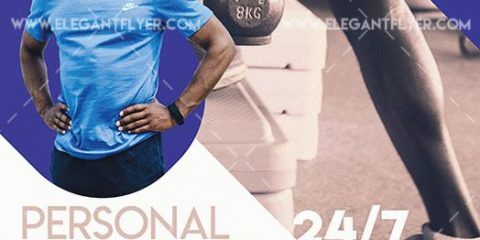 Personal Trainer – Free Flyer PSD Template