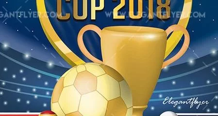 Soccer Cup – Free Flyer PSD Template