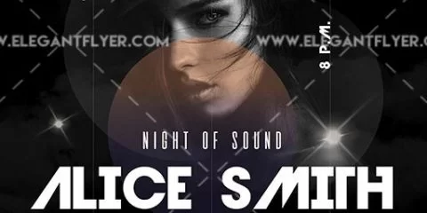 Special Guest DJ – Free Flyer PSD Template