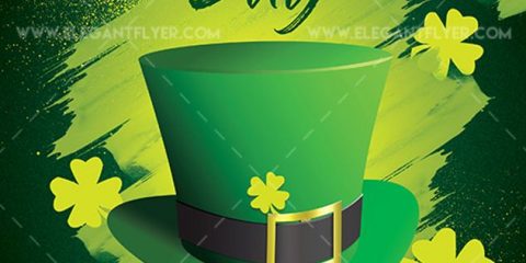 St. Patrick’s Day – Free Flyer PSD Template