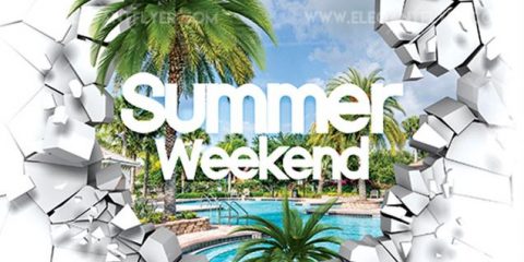 Summer Weekend – Free Flyer PSD Template