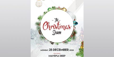 The Christmas Season – Free PSD Flyer Template