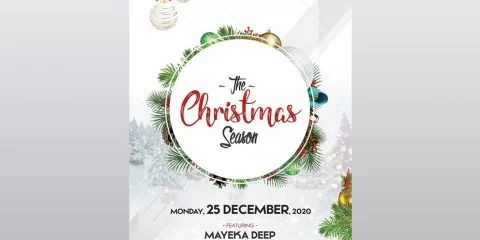 The Christmas Season – Free PSD Flyer Template