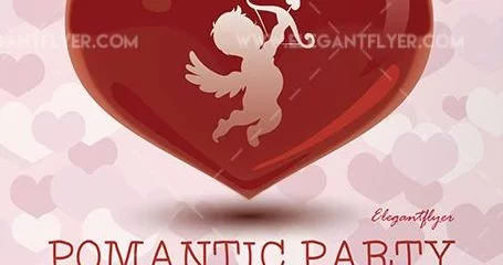 Valentine`s Day – Free Flyer PSD Template