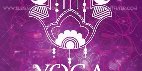 Yoga Free PSD Flyer Template