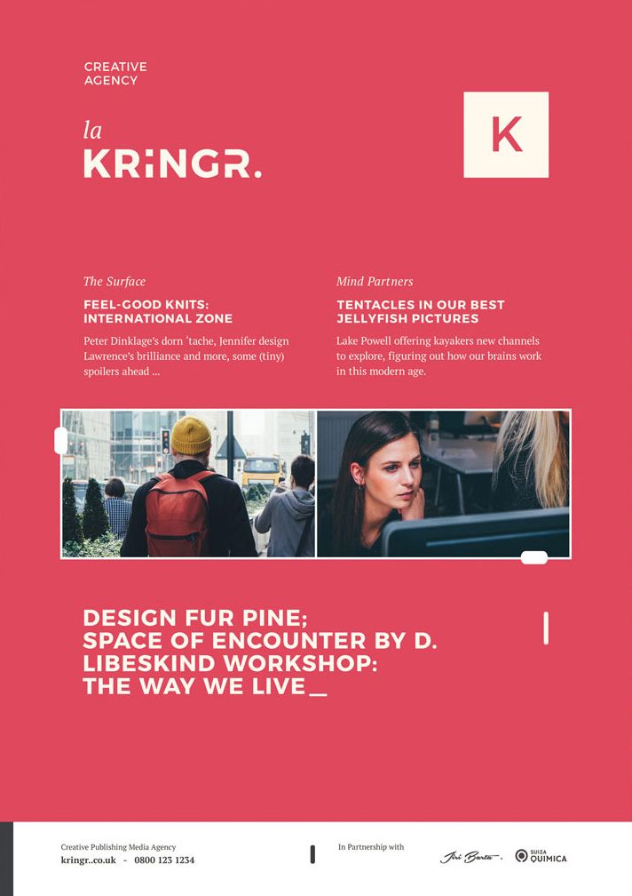 Creative Agency Services – Free PSD Flyer Template