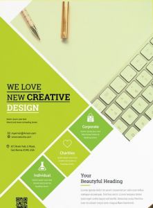 Creative Business Free PSD Flyer Template