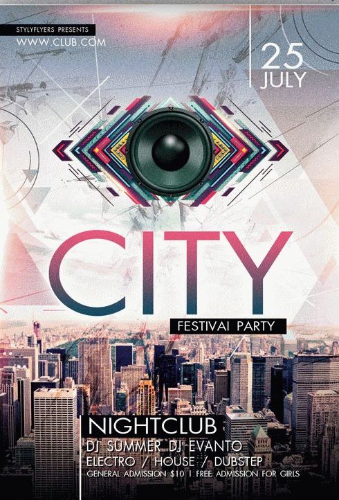 City Festival Party Flyer
