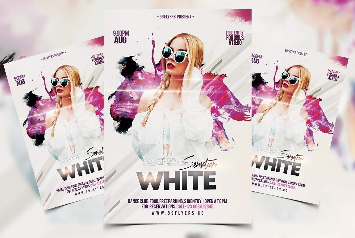 all-white-party-flyer-template-free