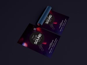 Club Sound Free PSD Flyer Template