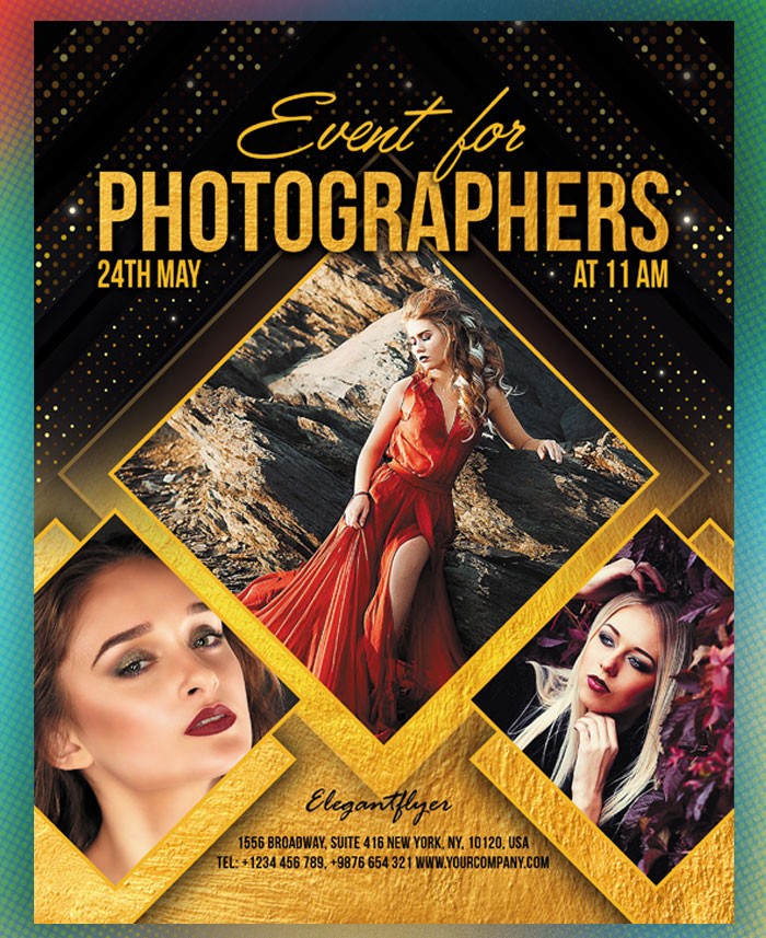 Photographer Event Free PSD Flyer Template PSDFlyer