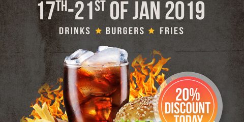 Burger Classic PSD Free Flyer Template