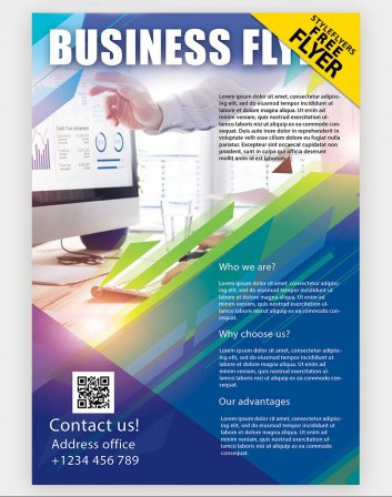 Creative Agency Marketing Free PSD Flyer Template