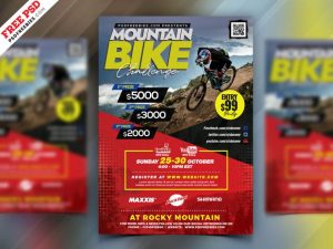 Bike and Sport PSD Flyer Template