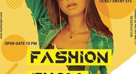 Fashion 2019 Free PSD Flyer Template