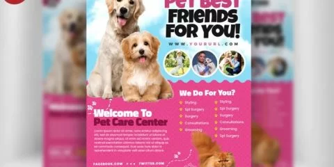 Free Pet Care Flyer Template