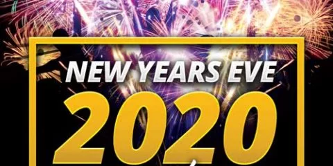 Happy New Year 2020 Free Flyer Template