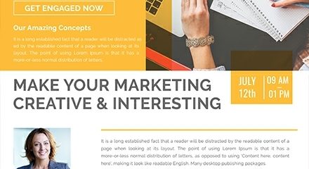 Marketing Business Flyer Template