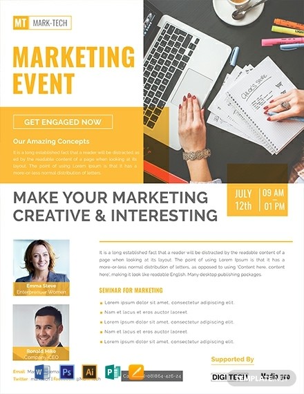 Marketing Business Flyer Template