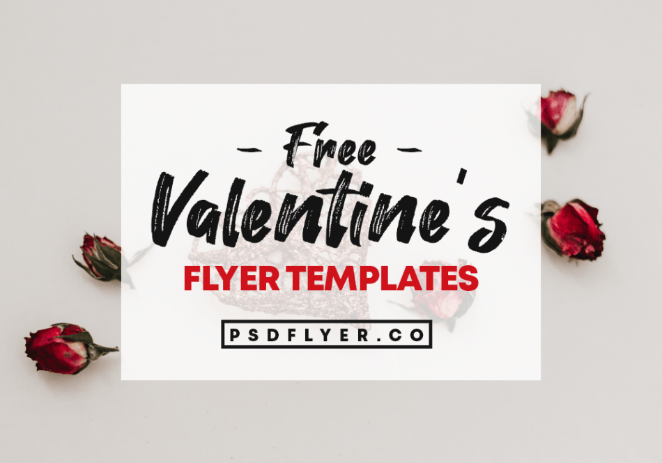 Best Free Valentine's Day PSD Flyers