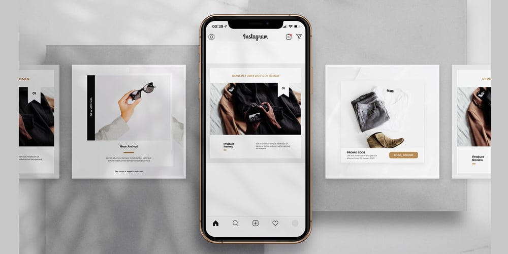 Free Promo Instagram Post Template