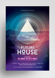 Future House Geometric PSD Free Flyer
