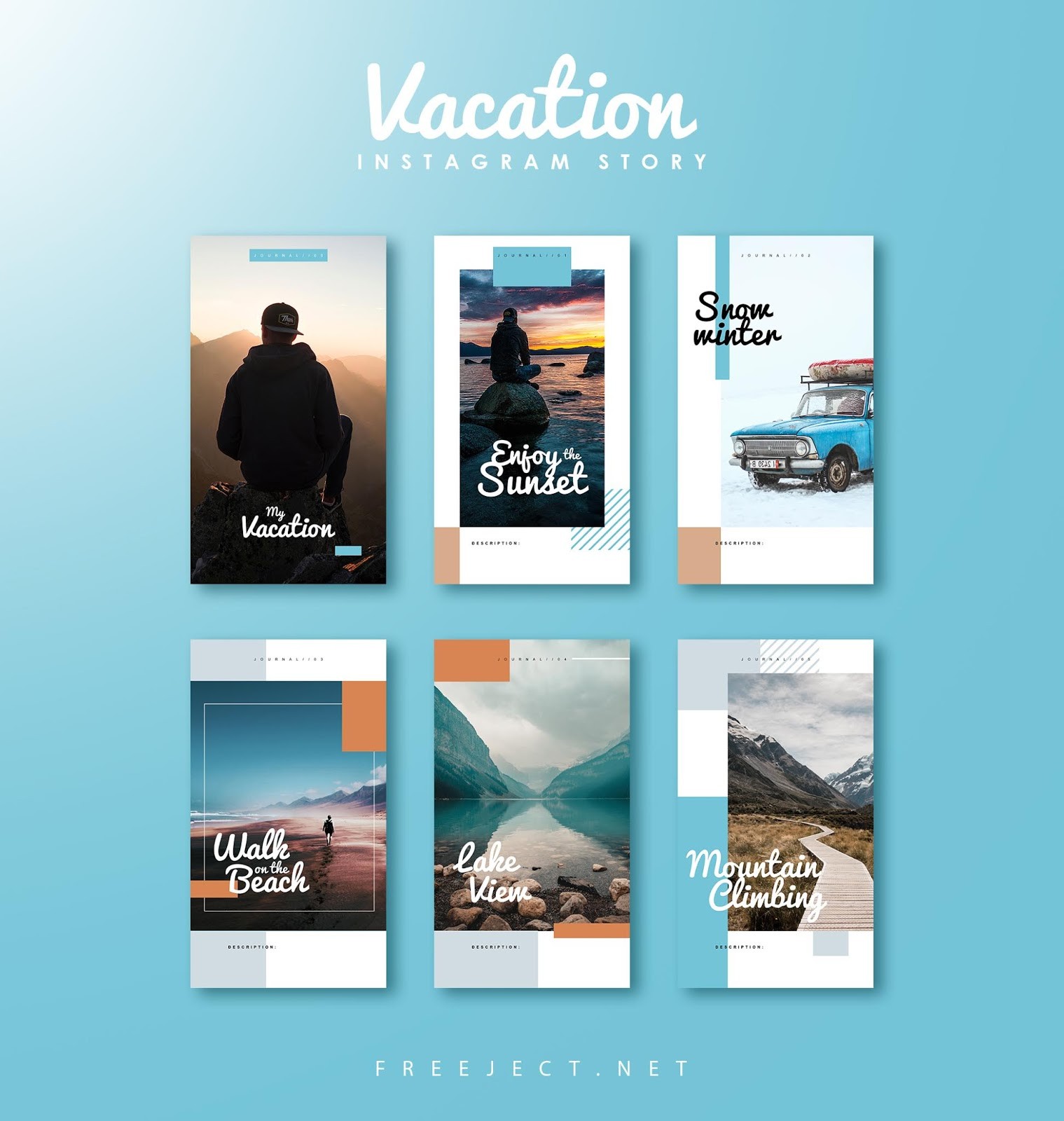 Vacation Summer Instagram Story Template