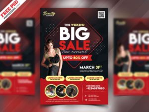 Free Special Sale Flyer in PSD