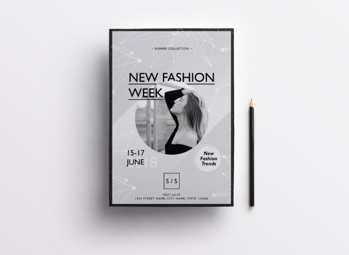 Fashion Week – Free PSD Flyer Template