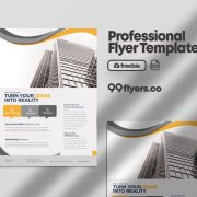 Free Success Marketing Flyer Template in PSD