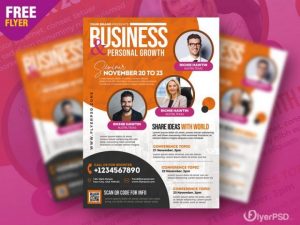 Free Business Event Template in PSD